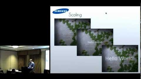 Tizen Native Display Layer - EFL Architecture and Usage