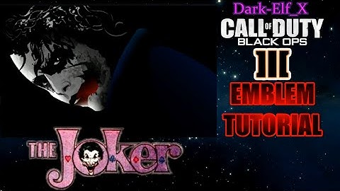 Black Ops 3 Emblem - Joker