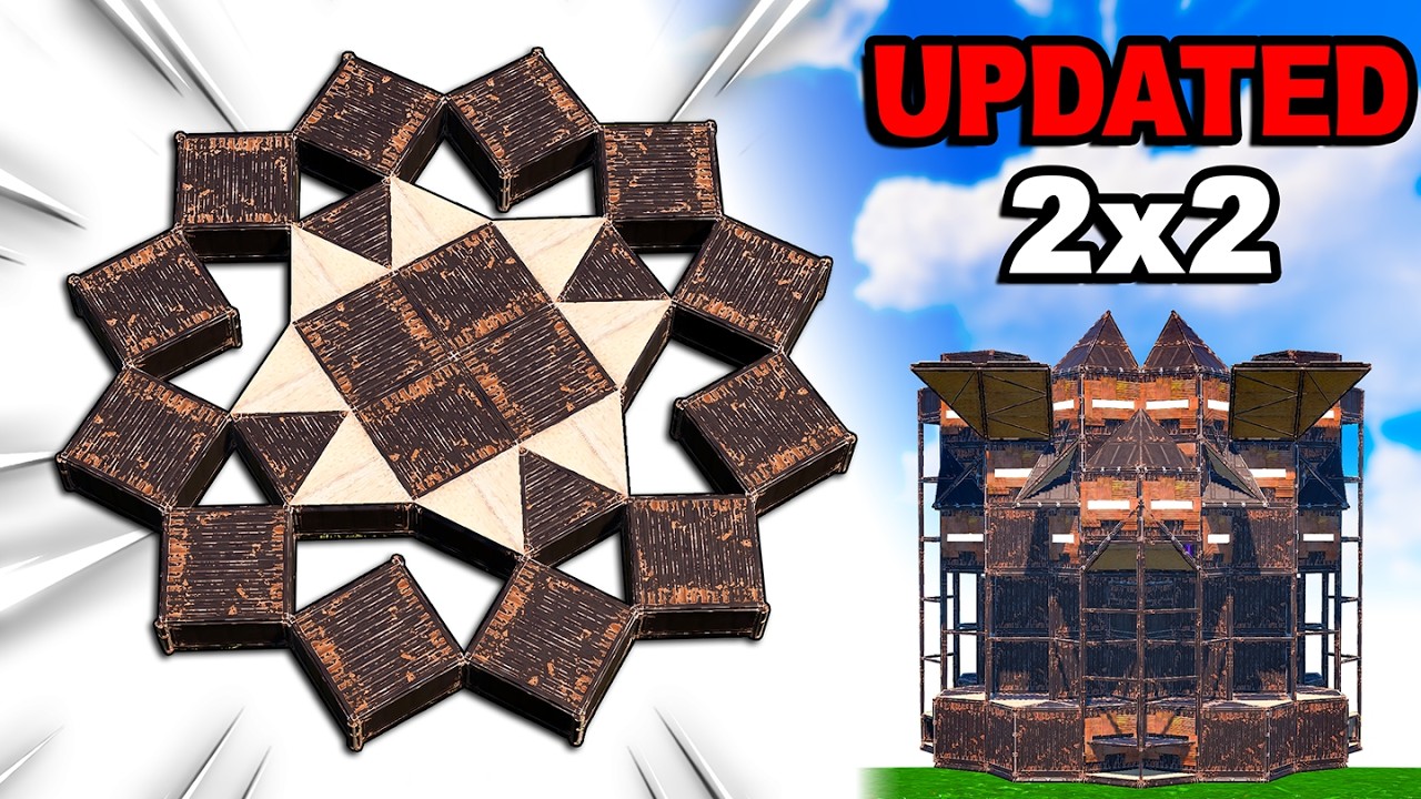 New Updated 2x2 Rust Base Design (2026)
