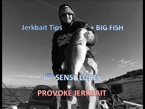 Jerkbait Tips w/ 6th Sense Lures Provoke Jerkbaits 