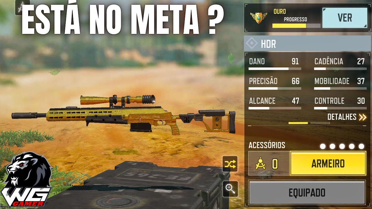 Testando a Nova Arma HDR No Multijogador - Call Of Duty Mobile - YouTube