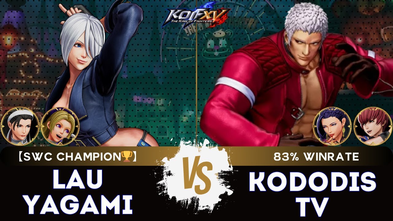 KOF XV ▰ LAUYAGAMI (Ángel/Hinako/Chizuru) 🆚 KODODIS TV (Luong/O.Yashiro/Chris)🎞️Replay Match - 12/25