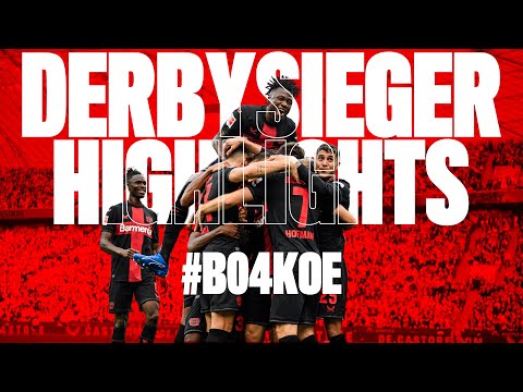 Überragende Tore im Derby | Bayer 04 Leverkusen feiert 3:0-Sieg gegen den 1. FC Köln