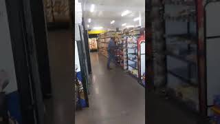 Drunk man at Dollar General