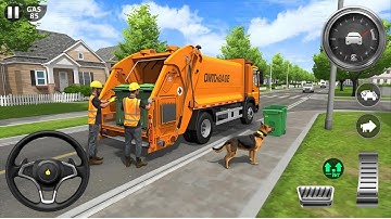 INSANE Garbage Truck Simulator 2025 🚛 | Best City Cleaning Operation Gameplay