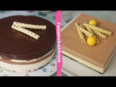 Video: Kuinka Tehdä Suklaa-siru-evästejuustokakkua Marjakastikkeella