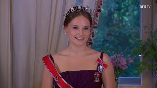 Royal banquet for Princess Ingrid Alexandra of Norway's 18 year birthday