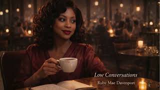 Low Conversations ☕ Smooth Jazz Café Ambience | Lipstick & Lattes – Ruby Mae Davenport Net Worth