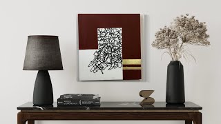 Painting And Drawing With Putty Art Textured Art