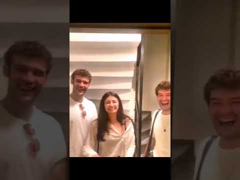 من كواليس مسلسل اسمعني حلقه ٩ كانات وعزيز وحبيبه مانات رايحين لبيت مليسا