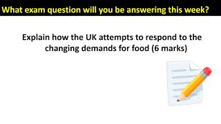 Year 10 Geography, Summer 2, Week 6 Checkpoint
