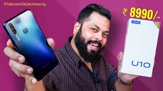 vivo U10 Unboxing & First Impressions ⚡⚡⚡ Great Specs Under 10k Budget!