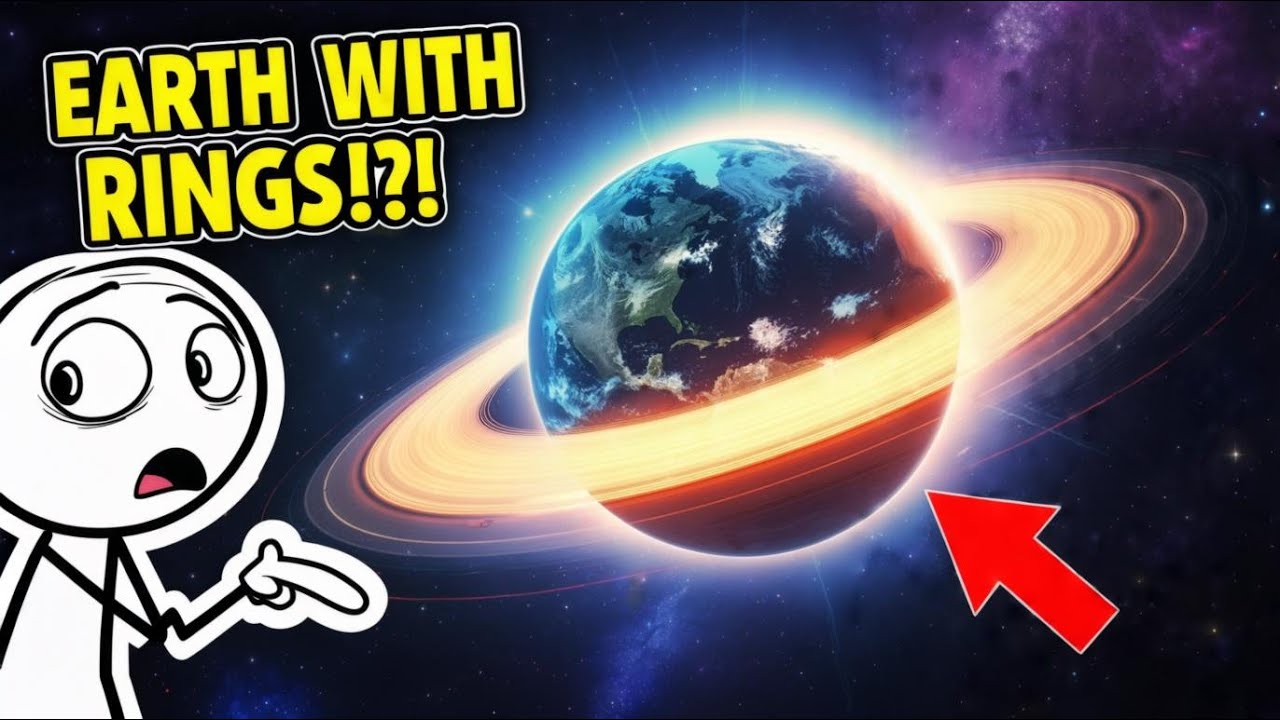 What Would Happen If Earth Had Rings Like Saturn? (Mind-Blowing Science)