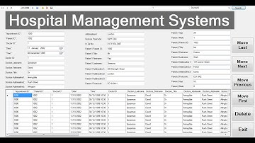 How to Create Hospital Management System with Embedded Database in C#