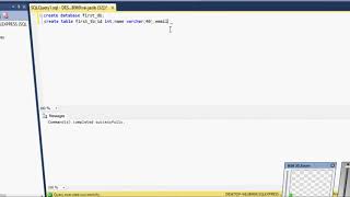 create database and table with query in urdu hindi | how to create a database and table in mysql  |4