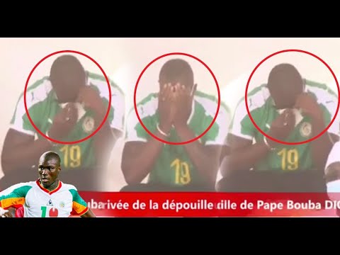 Arrivée de la dépouille de Papa Bouba Diop : Henry Camara pleure à chaudes larmes