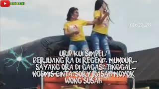 Story wa ~SALAH APA AKU~Cewek ini joged di atas truk