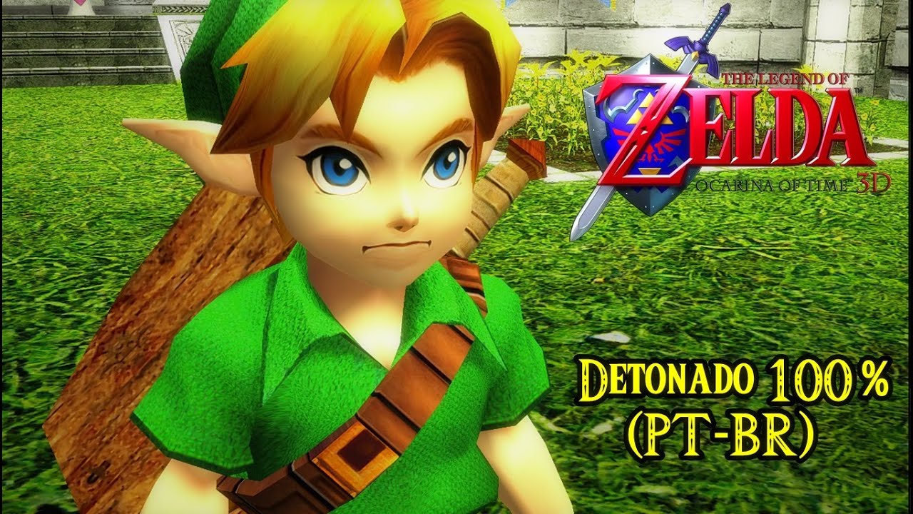 Zelda Ocarina of Time 3DS - PT-BR - Tutorial - Português do Brasil 