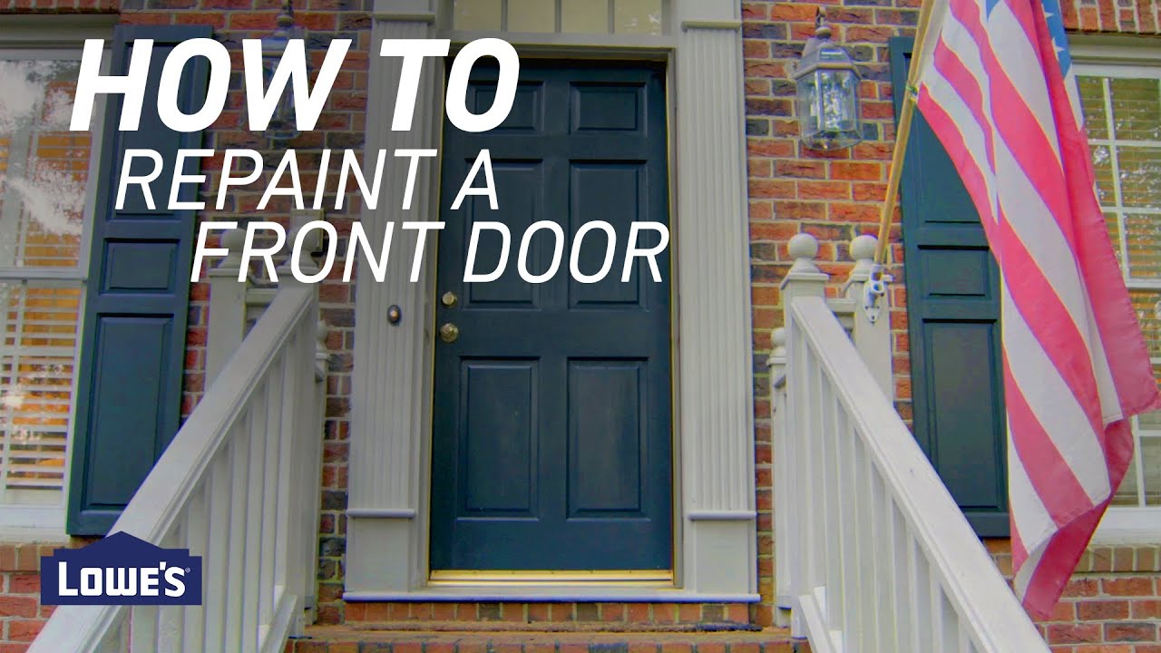 How to Repaint Your Front Door