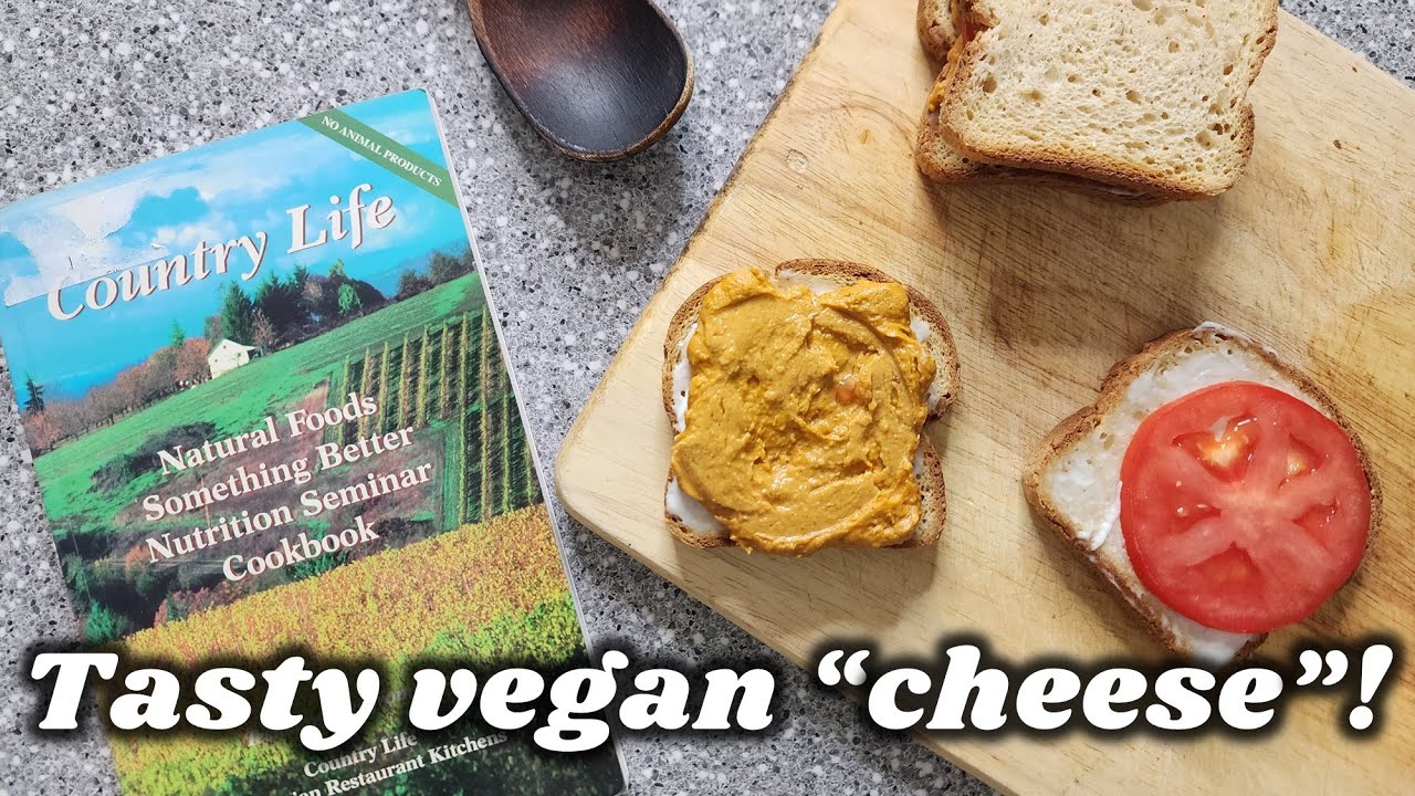 Vegan Pimento Cheese from a Vintage Adventist Cookbook!