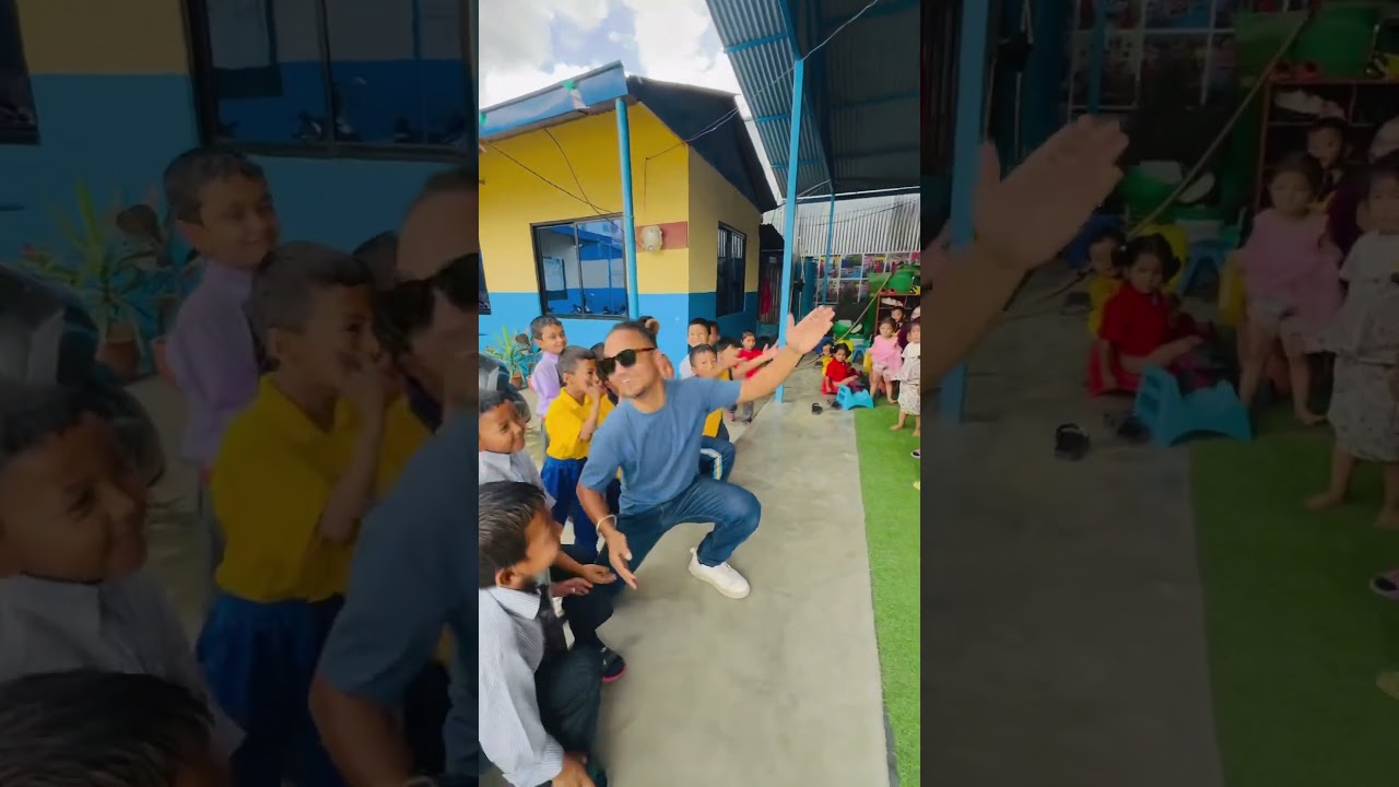 School Kids And Teachers Enjoying chandra Kumari