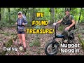 We Found Awesome Treasures while Exploring with Electric Bikes in Forest!