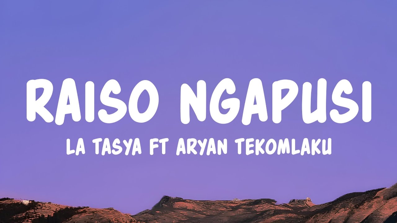 Raiso Ngapusi - La Tasya feat. Aryan Tekomlaku | HipHop Dangdut Version (Lyrics)