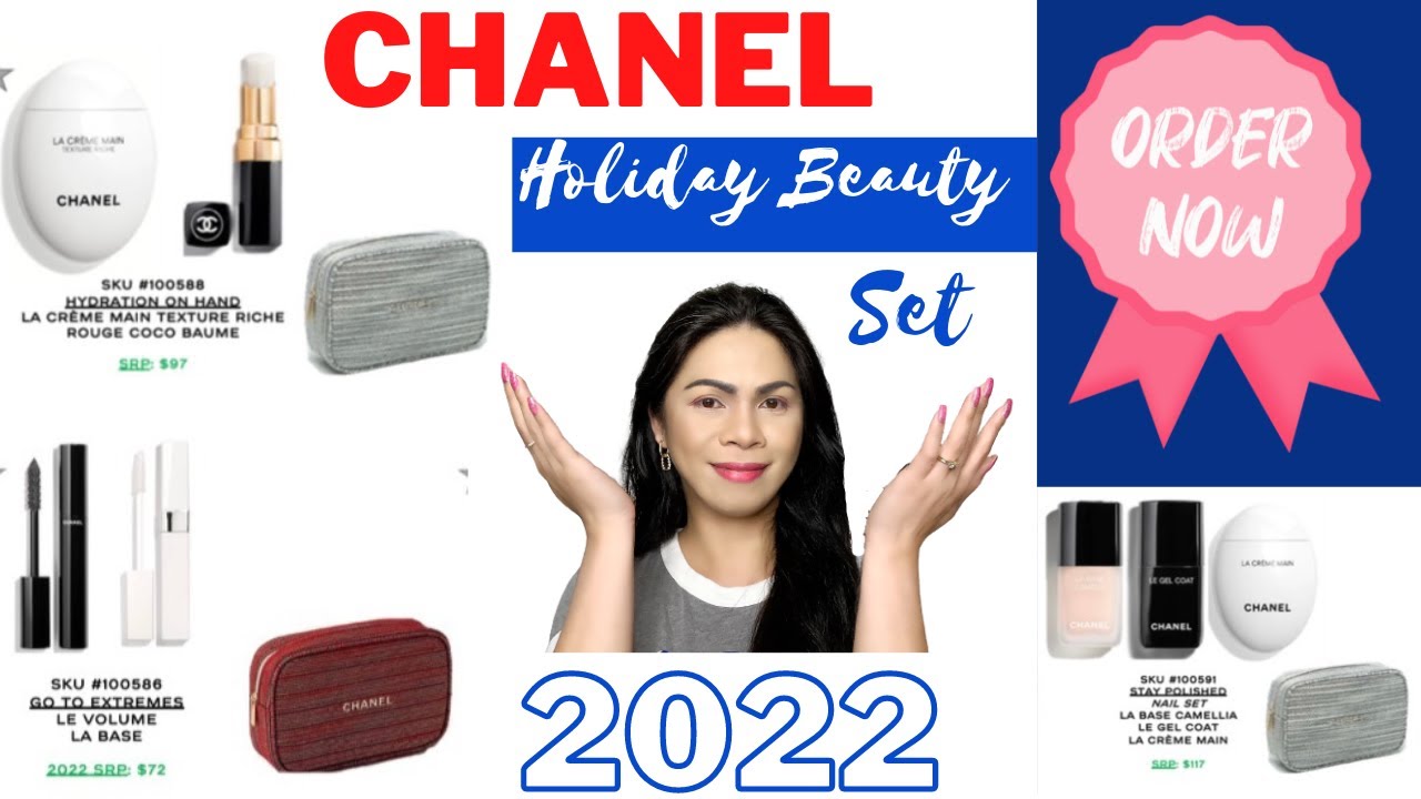 CHANEL 2022 Holiday Makeup Bag & Beauty Gift Sets – IcanGWP
