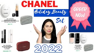 CHANEL HOLIDAY GIFT SETS 2022! NEW CHANEL BEAUTY TWEED MAKEUP BAGS