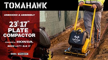 How to Assemble a Tomahawk Plate Compactor - TPC85H