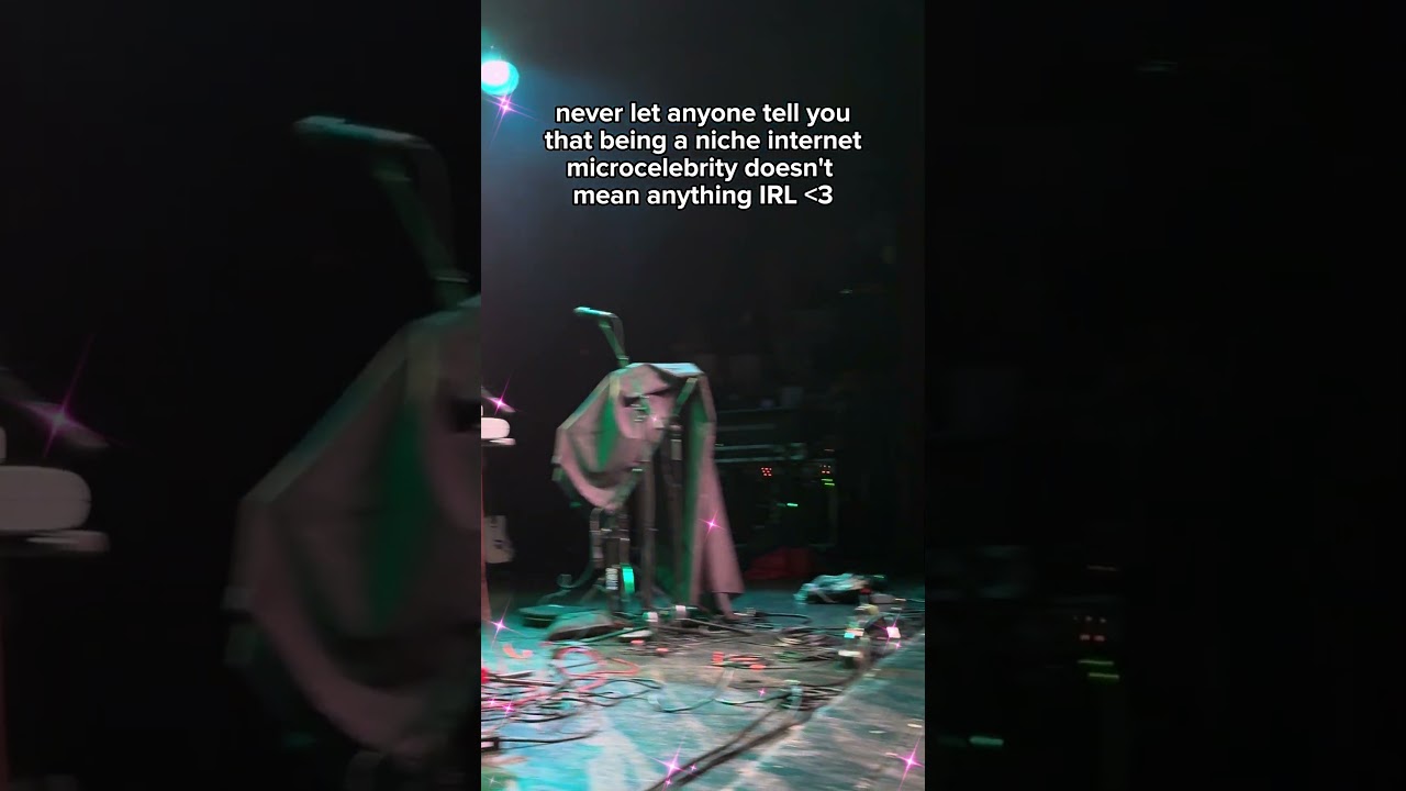 never let anyone tell you that being a niche internet micro celebrity doesn't mean anything IRL 💖