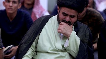 القارئ الشيخ ميثم التمار_ لاحظ بكاء الجمهور اثناء التلاوة سورة الاسراء