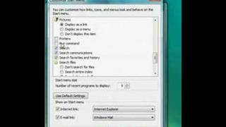 How To Restore The Run Command To The Vista Start Menu