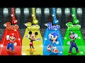 Mario Party 9 MiniGames - Mario Vs Sonic Vs Mickey Mouse Vs Bowser (Master Difficulty)