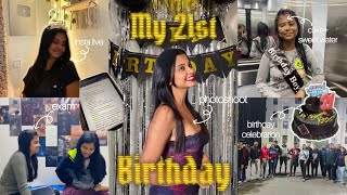 My 21st I Birthday Vlog l MBBS Birthday Celebration l AIIMS Bday l Ahana Biswas l AIIMS Kalyani NEET