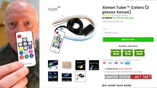 CARXK Xenon Tube RGB Colors for car head lights
