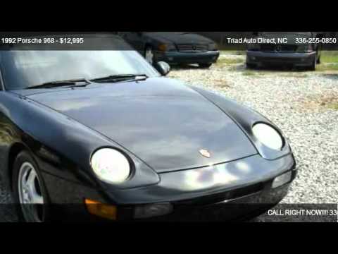 Porsche 968 Cabriolet @ Triad Auto Direct