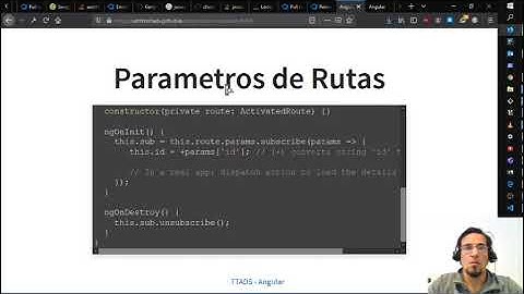 Angular Routing - Parametros en URL