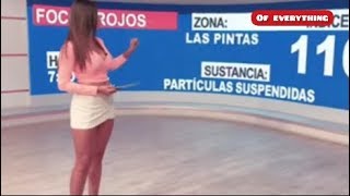 SUSANA ALMEIDA 2019 SEP 16 sexy  en minifalda blanca