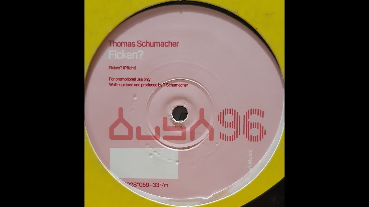 THOMAS SCHUMACHER - Ficken (Pflicht)