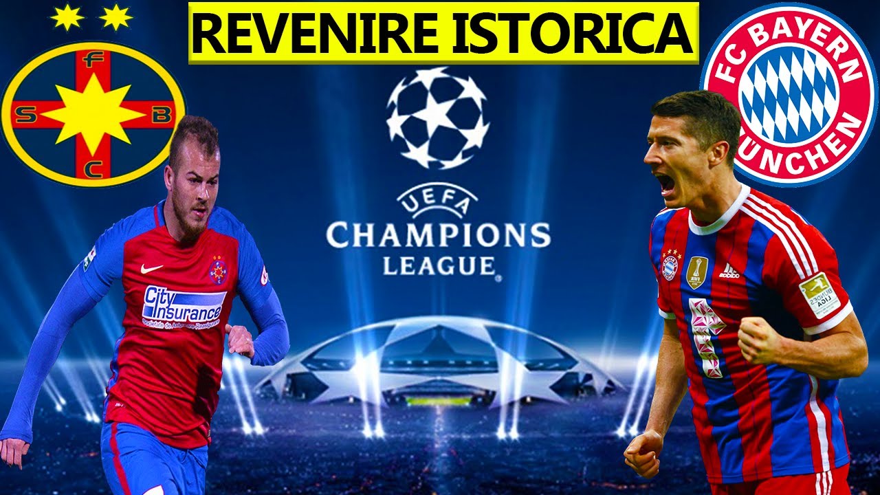Revenire Istorica In Dubla Cu Bayern München Din UCL - PES 2017 Romania Cariera Cu Steaua