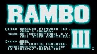 Rambo Iii Sega Mega Drive