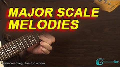 SONGWRITING: Major Scale Melodies