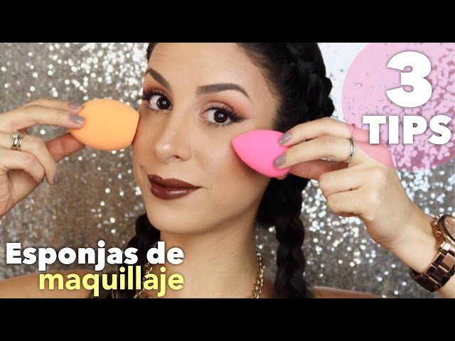 Cómo aplicar el maquillaje con esponja - 5 pasos