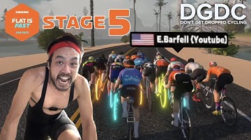 The FINAL GC Stage! Can I get @ericbarfell to the pointy end of a B Cat race? // Flat is Fast 2023