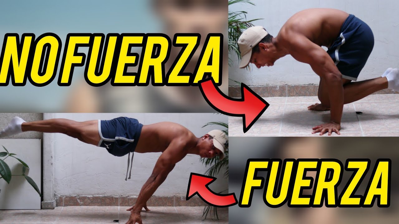 Ejercicios para ganar fuerza y hacer la full planche