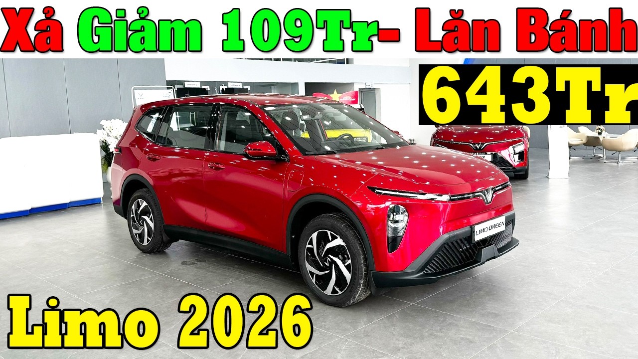 ✅Lại Giảm Tiếp Giá Xe Vinfast Limo Green Tháng 3, Đổi Xăng Sang Điện| Lăn Bánh Limo Green | Topcarvn