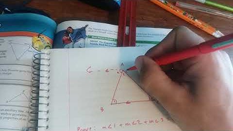 Lesson 4-2 Triangle Angle Sum Theorem