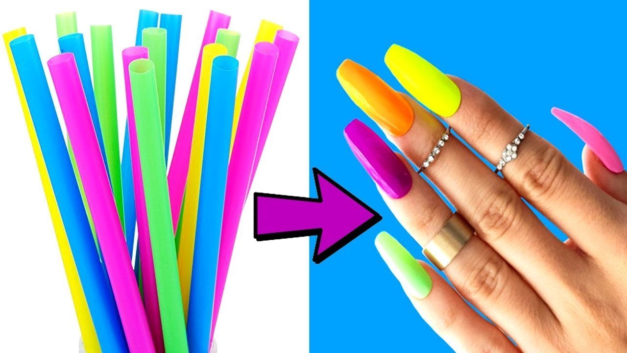 Comment Faire Des Faux Ongle Maison En Paille