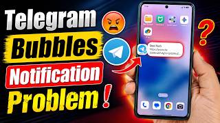 How to Disable Telegram Bubble Notifications! Telegram Bubble Chat | Turn Off App Notifications